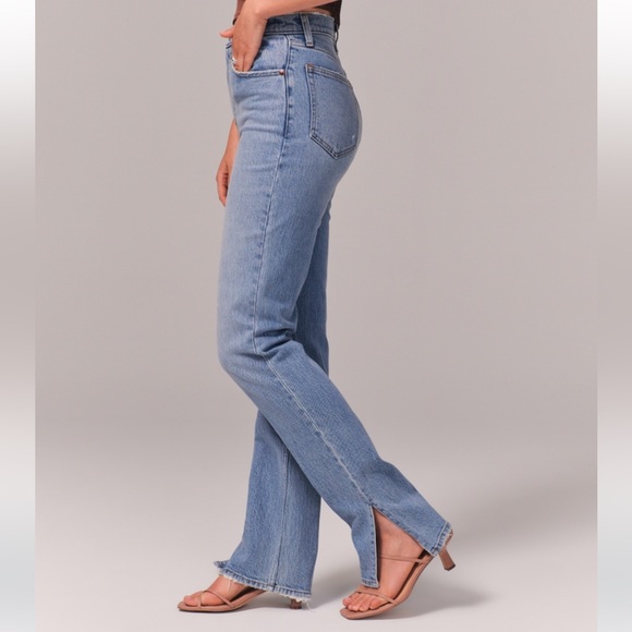 Abercrombie & Fitch The 90’s Straight Ultra High Rise - Picture 2 of 7